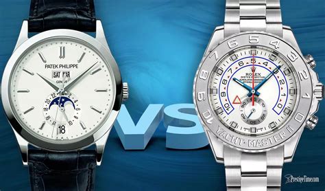 rolex vs patek philippe.